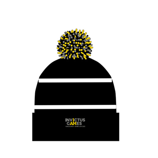 Invictus Games 2025 Kootenay Cuffed Pom Toque Canada Made