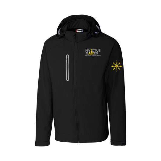 Invictus Games 2025 Mens Milford Waterproof Softshell Full Zip Jacket