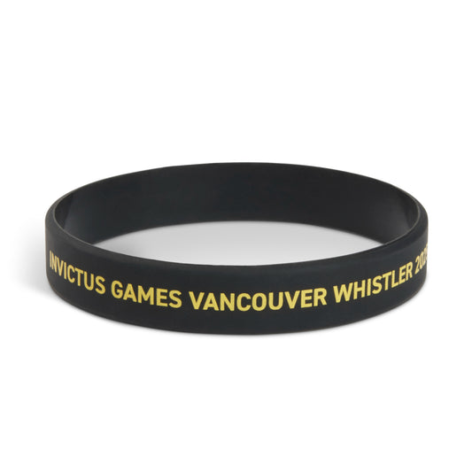 Invictus Games 2025 Silicone Bracelet 1/2 inch