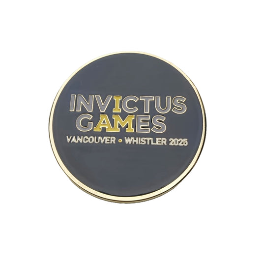 Invictus Games 2025 Soft Enamel Challenge Coin