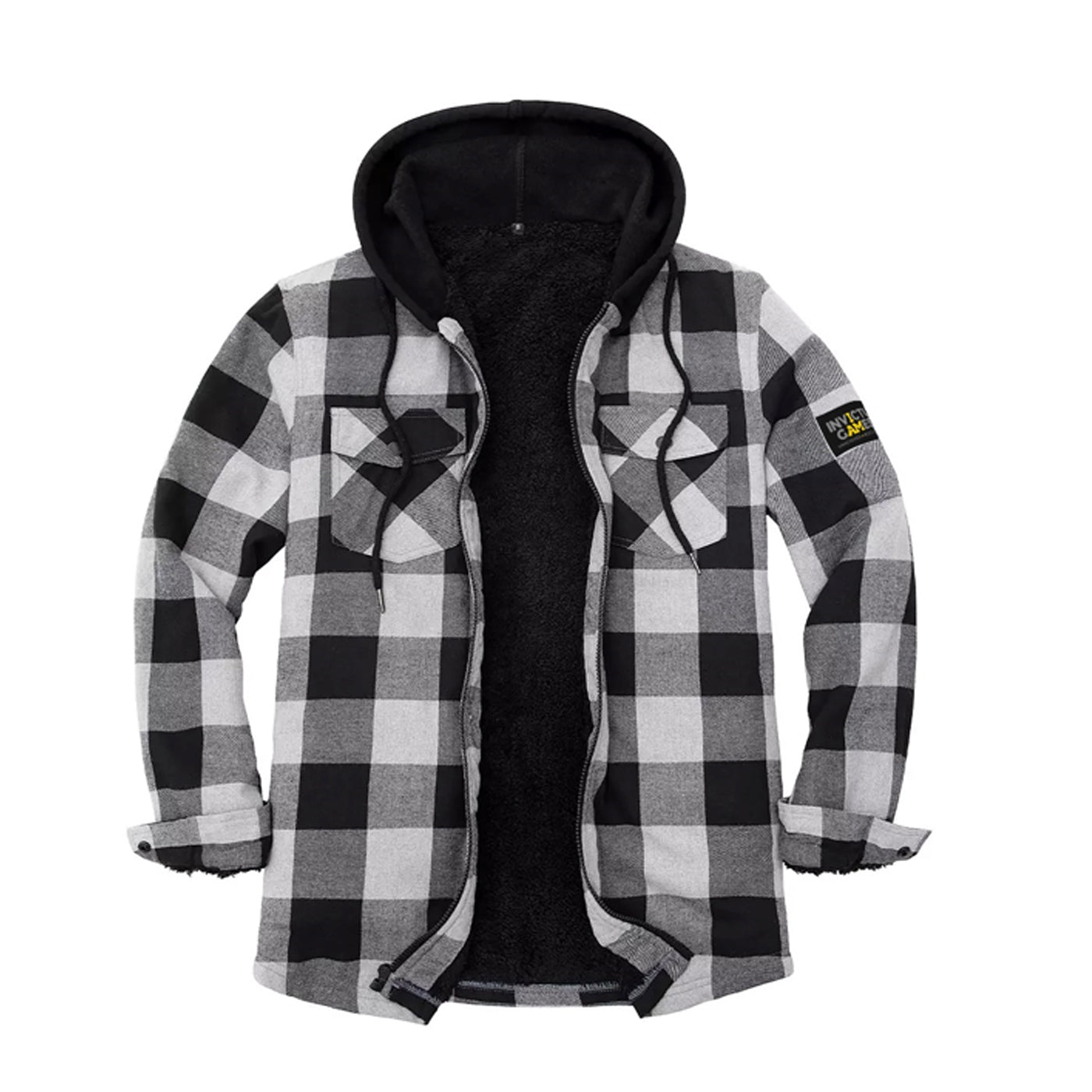 Invictus Games 2025 Hooded Flannel Jacket